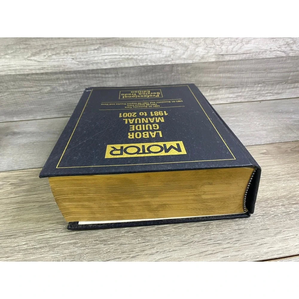 MOTOR Labor Guide Manual 1981 to 2001‎ Professional Service Trade Edition 18884